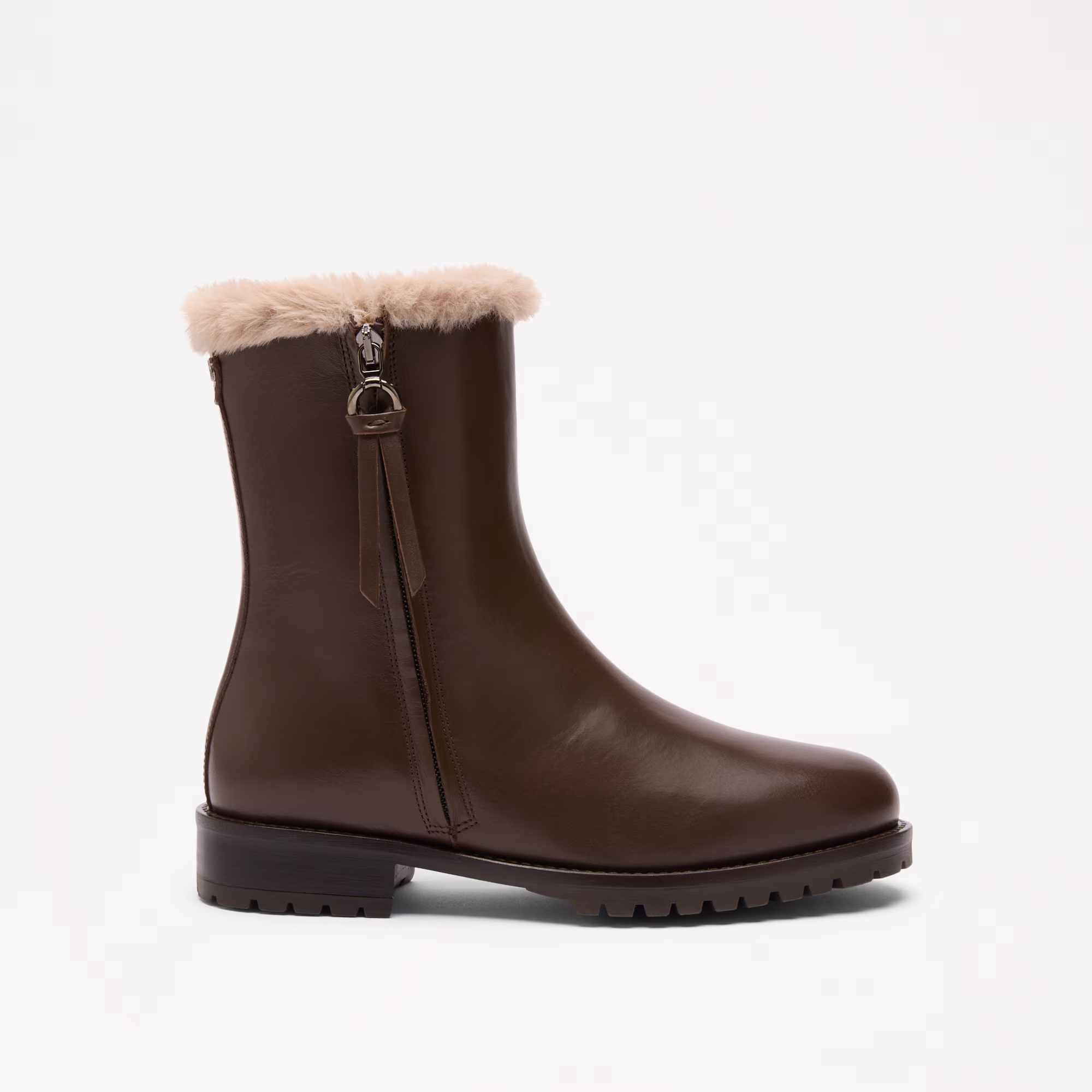 Lake<br>Side Zip Faux Fur Lined Boot