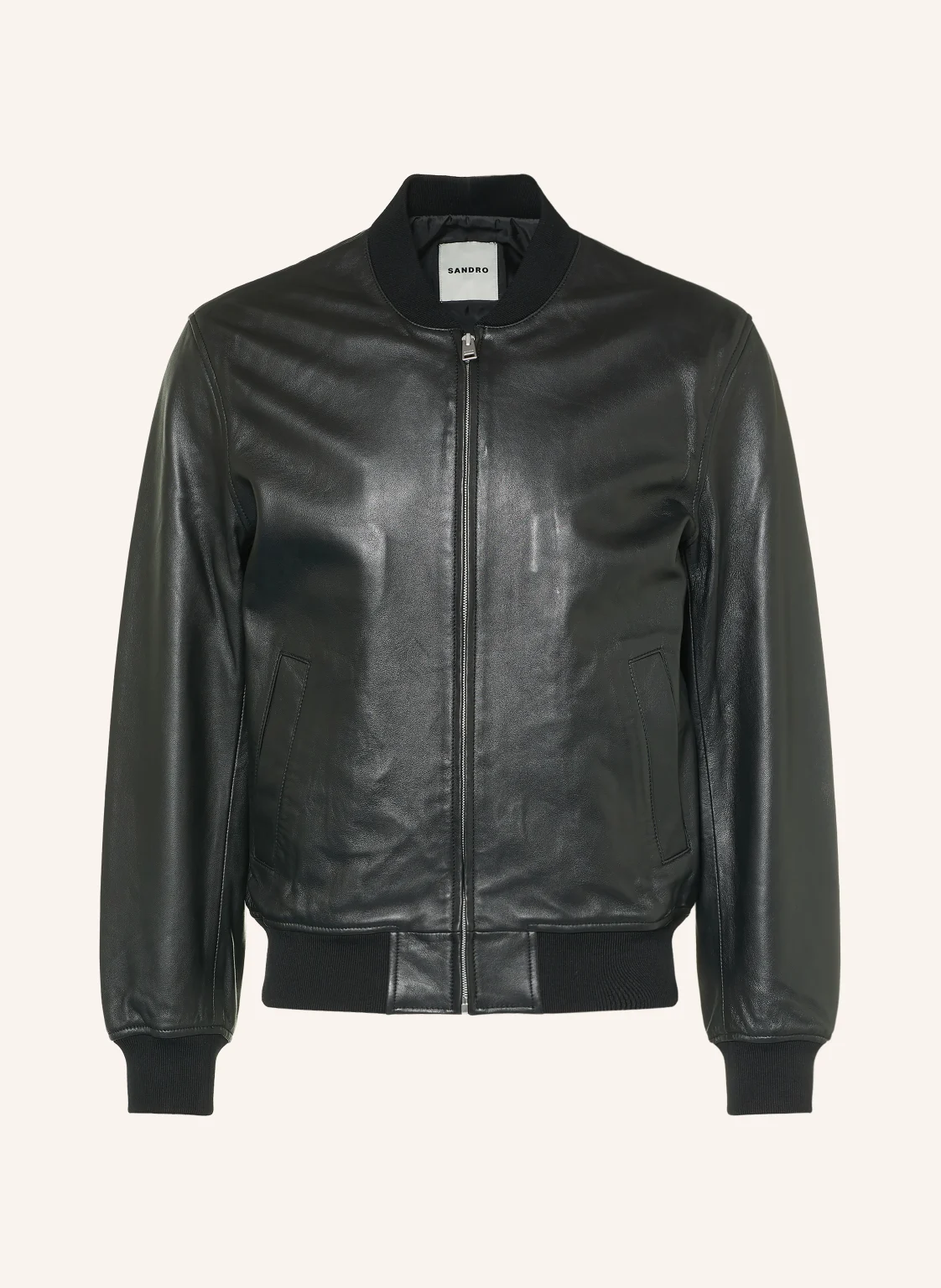 SANDRO Lederblouson