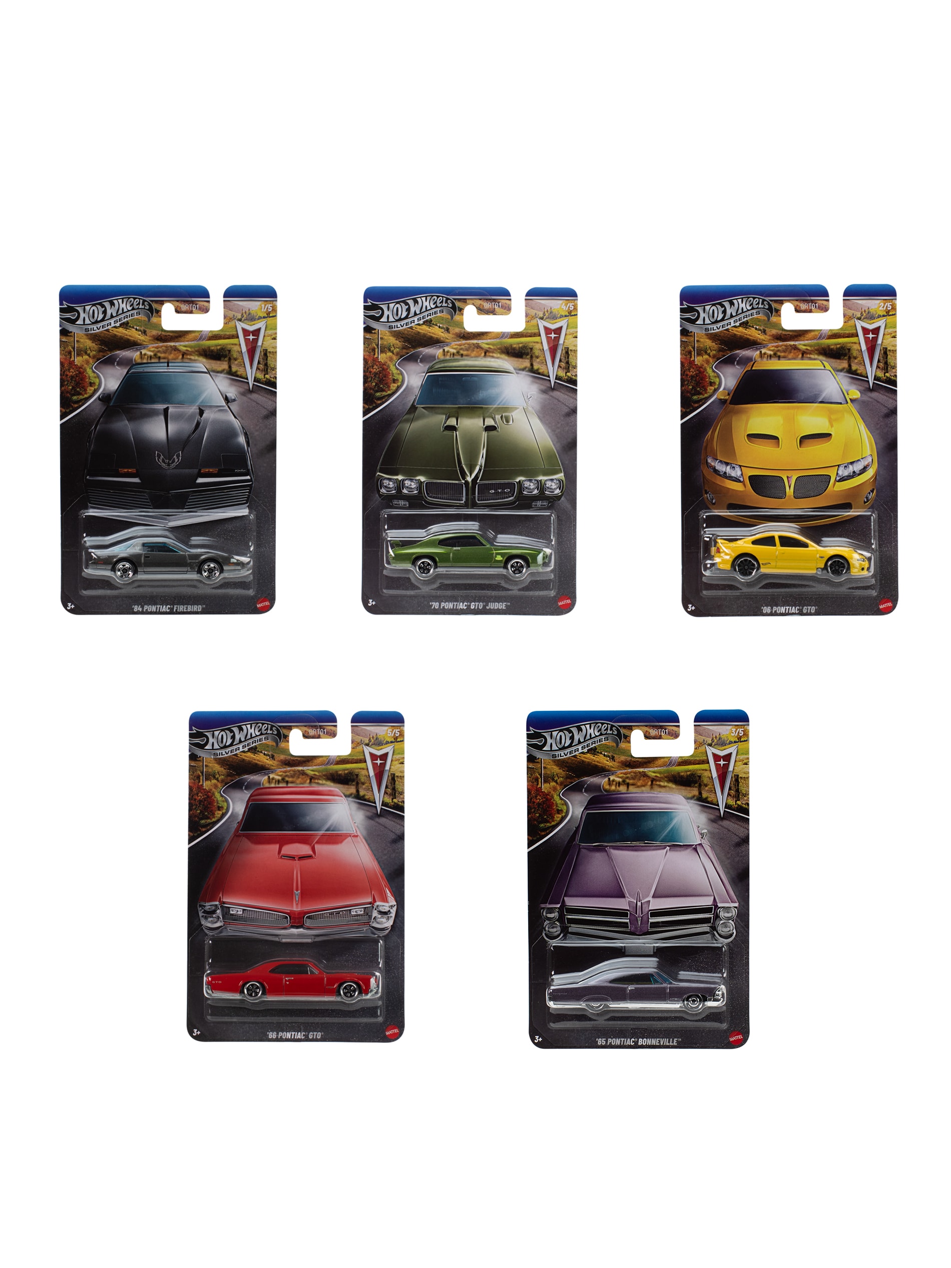 Samochodzik Hot Wheels Silver Series Mattel Mystery Box
