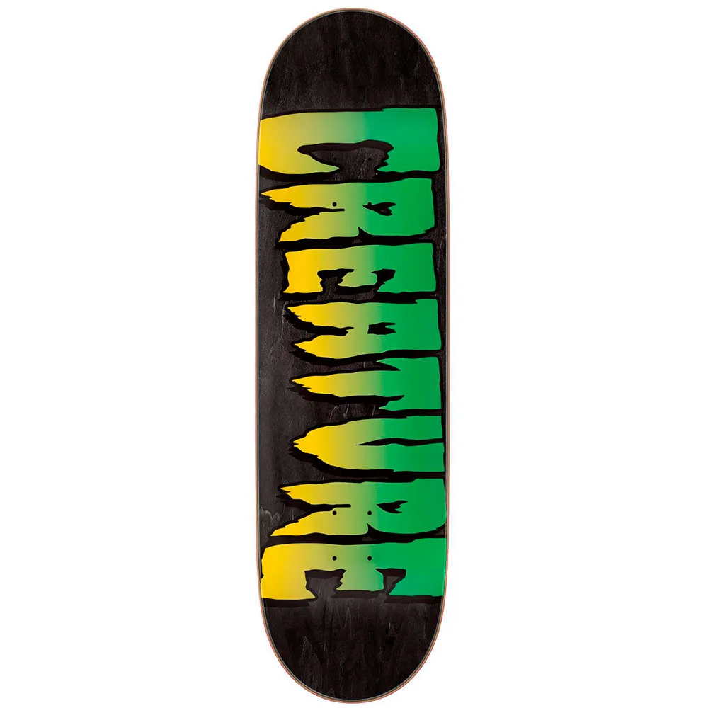Creature Logo stumps 8.80in x 31.95in skateboard deck