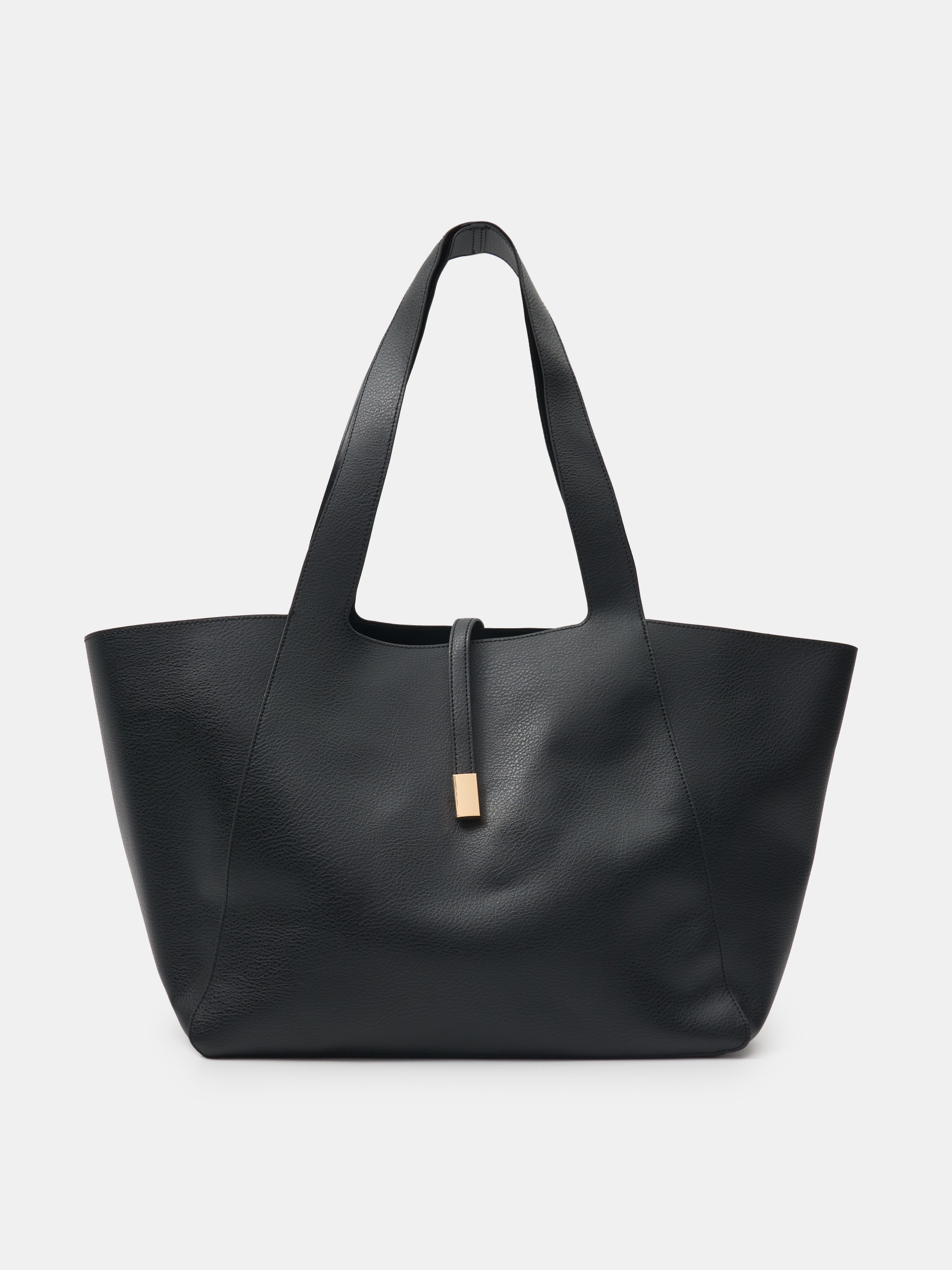 Torebka shopper z imitacji skóry