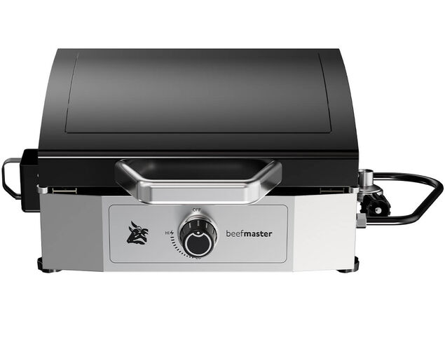 Beefmaster Griddle 1 Burner Flat Top Portable BBQ With Flame Failure