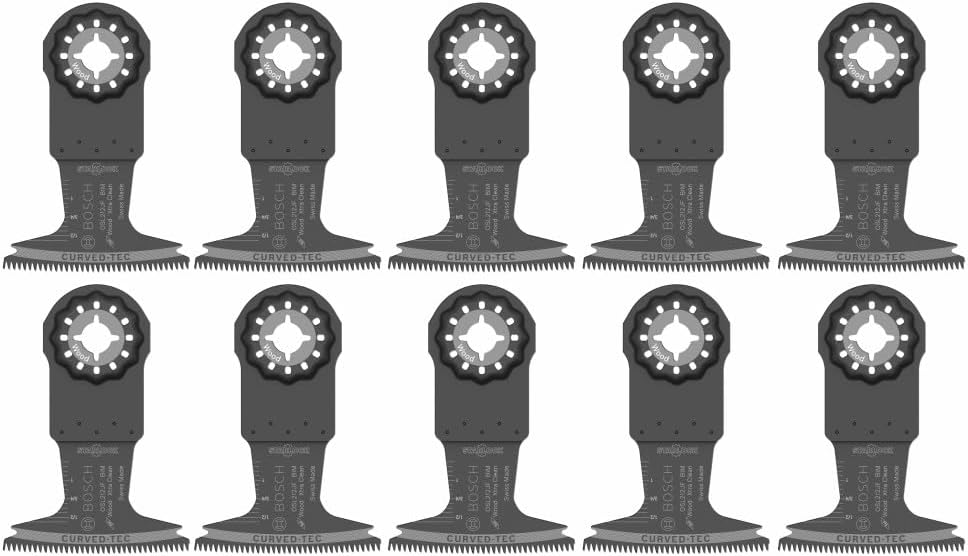 Bosch OSL212JF-10 2-1/2 in. Starlock® Oscillating Multi Tool Bi-Metal Xtra-Clean Clean Plunge Cut Blade 10 pk.