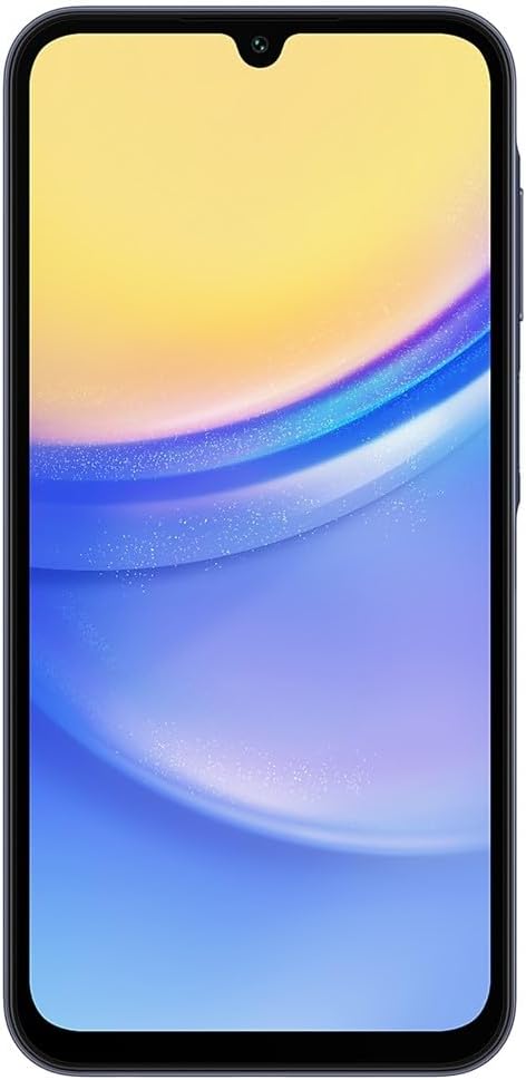 Samsung Galaxy A15 5G, 128GB, Blue Black - Unlocked (International Version) (Renewed)