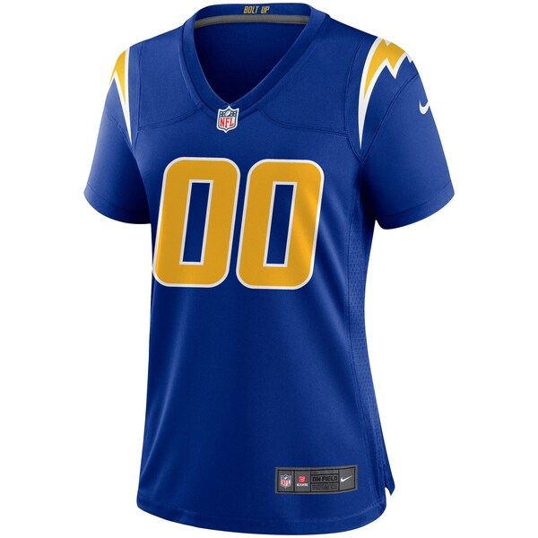 Los Angeles Chargers Nike Women's Alternate Custom Game Jersey - Royal