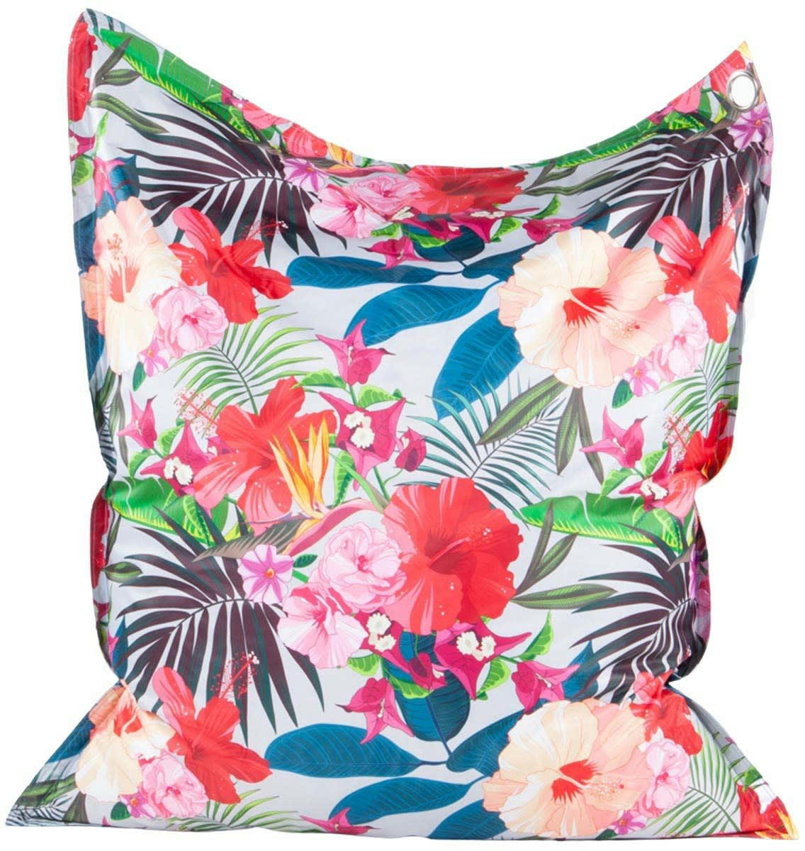 - Maxi coussin imprimé intérieur extérieur 140 x 180 cm imprimé bali