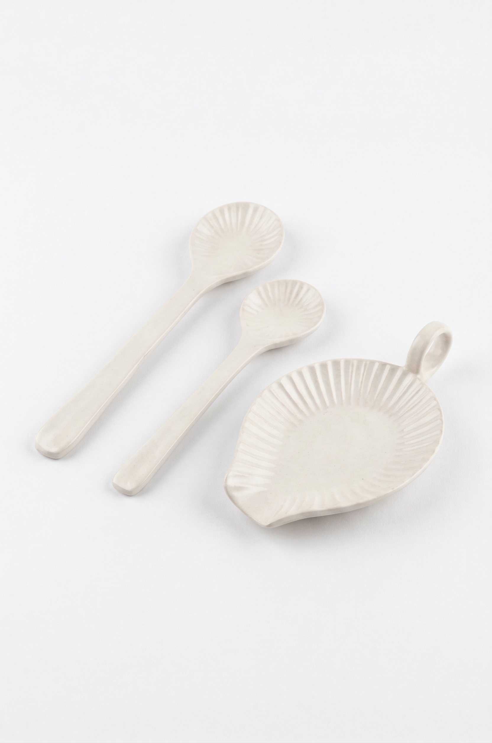 vtwonen - Saladebestek - Keramiek - Set van 3