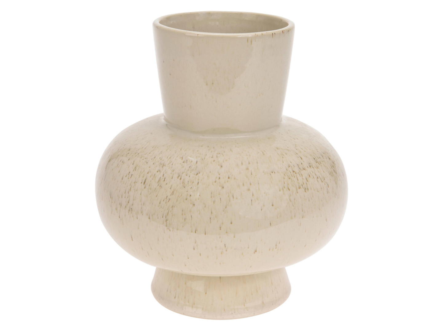 Wazon porcelanowy 22,5 cm beżowy