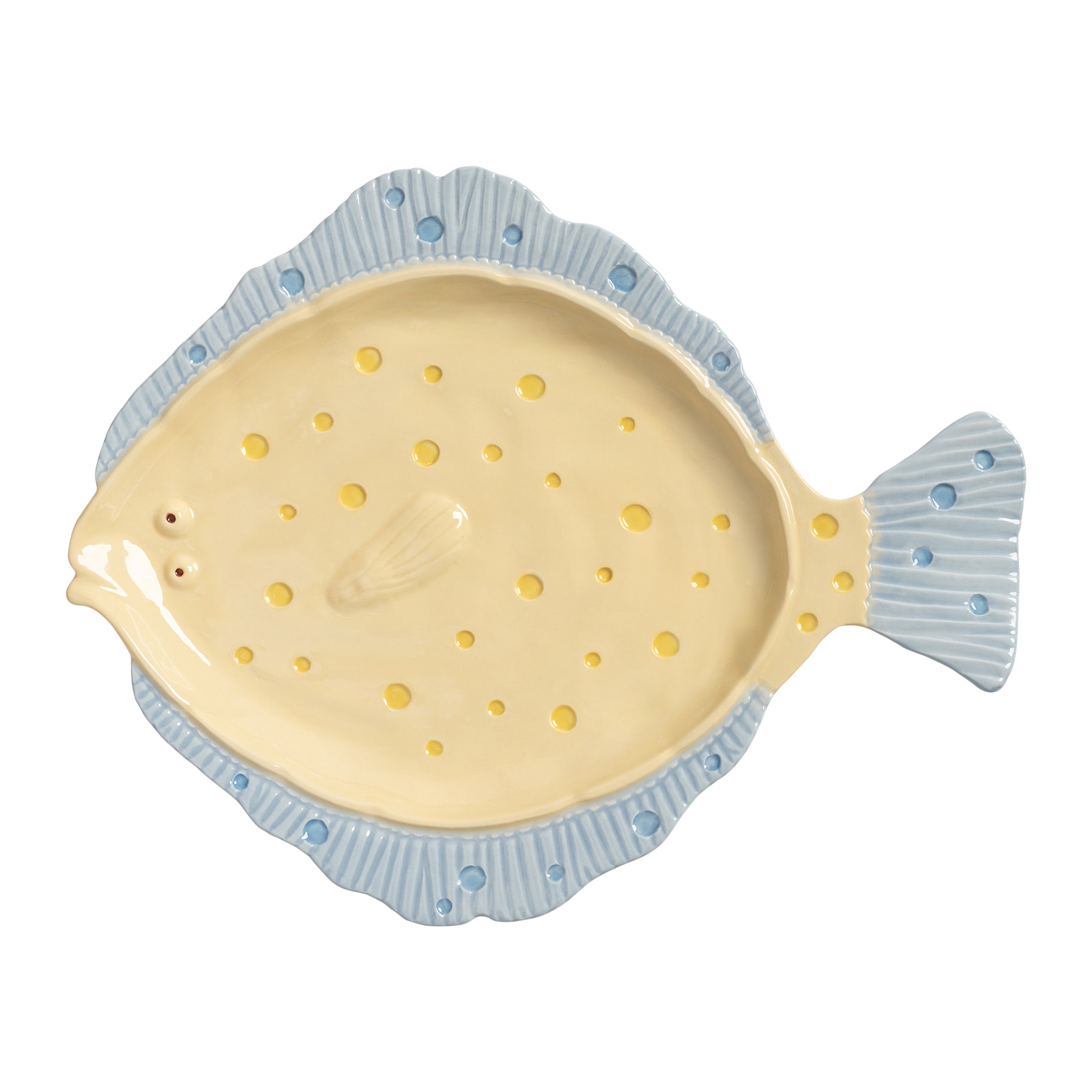 &k amsterdam Plaice Schaal - Geel