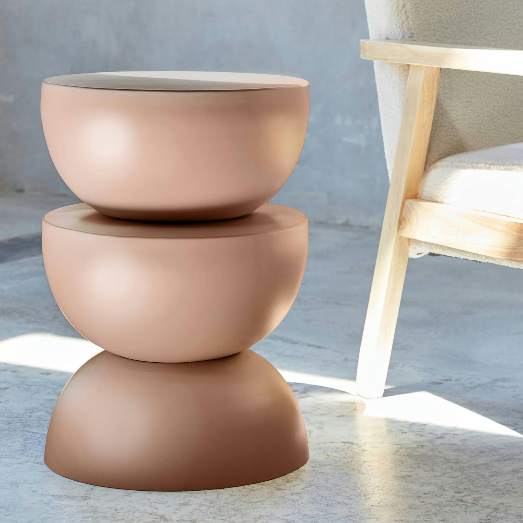 COUMBA - Table d'appoint en métal D32