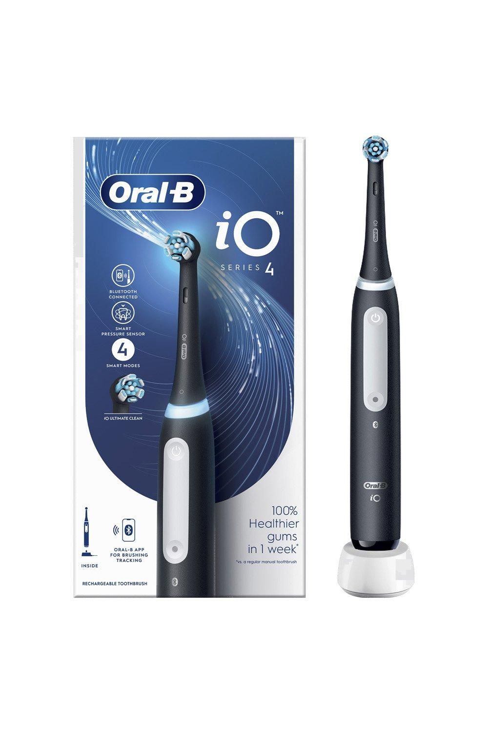 Oral B iO4 Black Electric Rechargeable Toothbrush