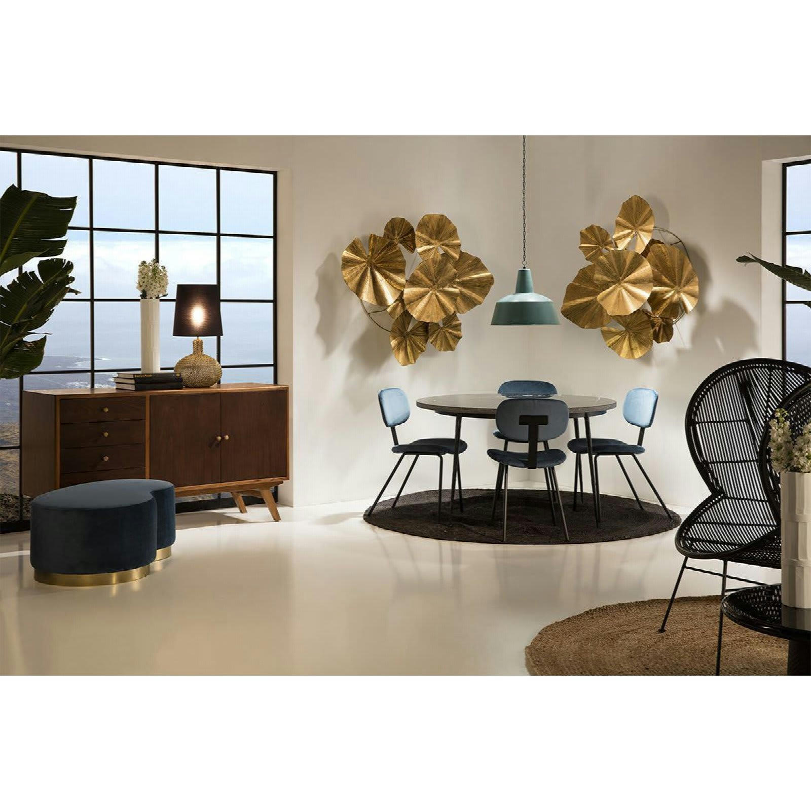 ARMESTO - Table de salon Marbre Noir