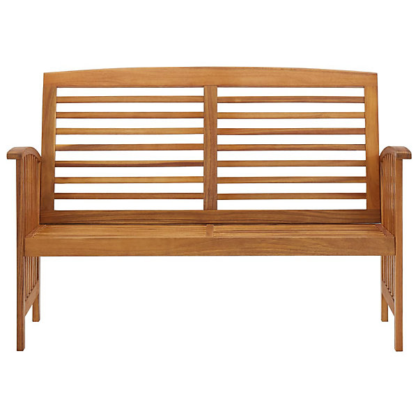 Banc de jardin meuble de patio bois Helloshop26