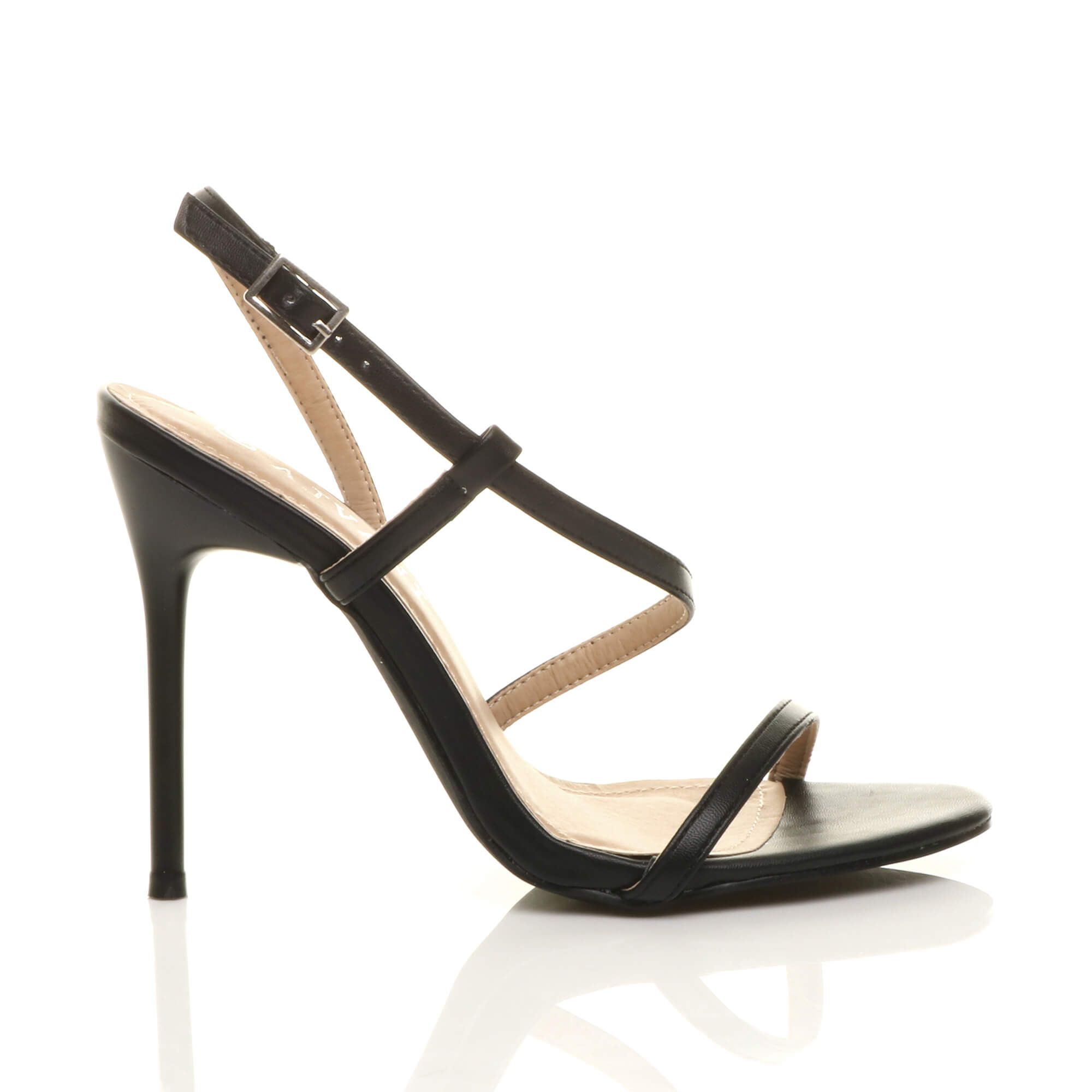 AJVANI Party Barely There Strappy High Heels