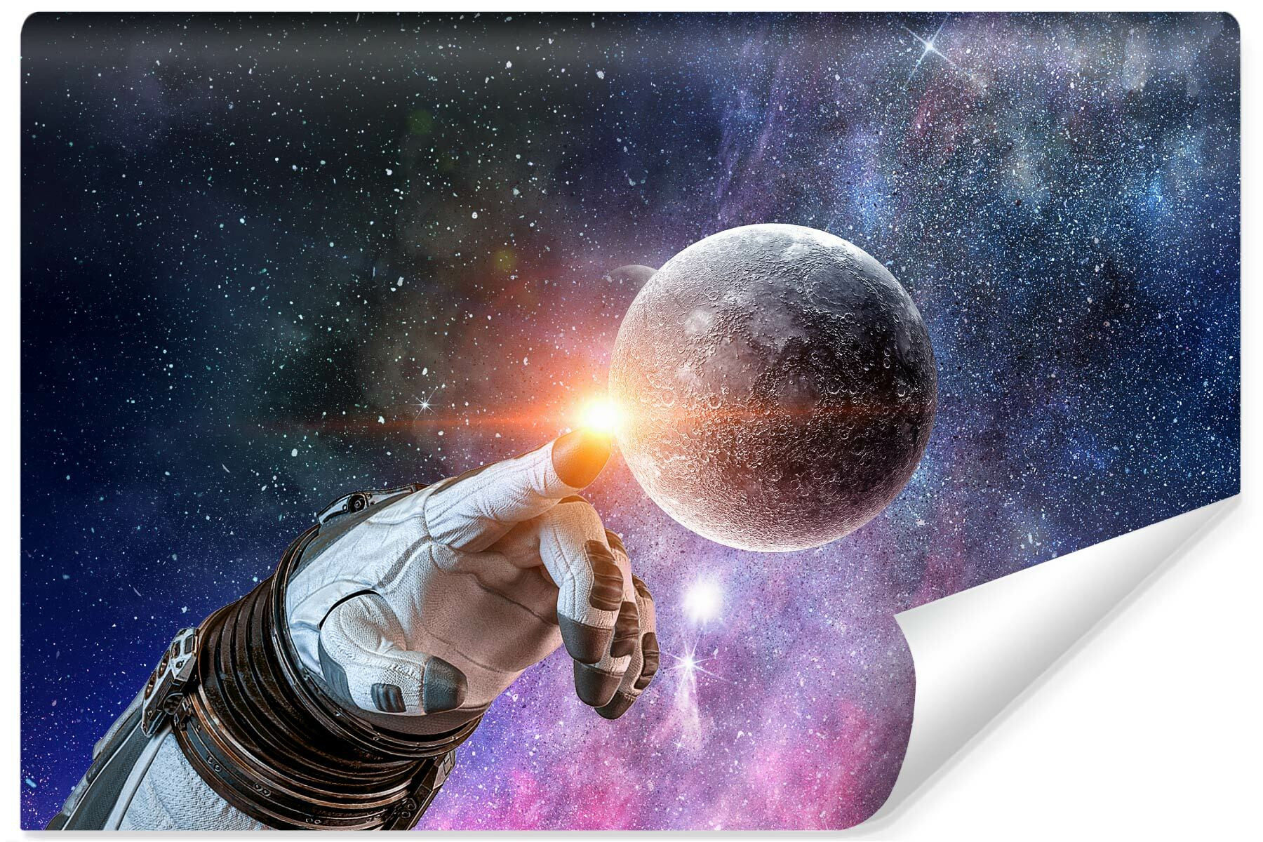 Fototapeta Do Salonu Abstrakcyjny Kosmos 3D 90x60cm