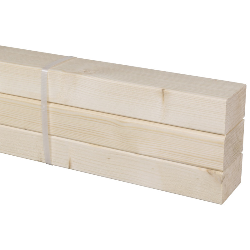 Bois raboté 270 x 6,9 x 4,4 cm 3 pièces
