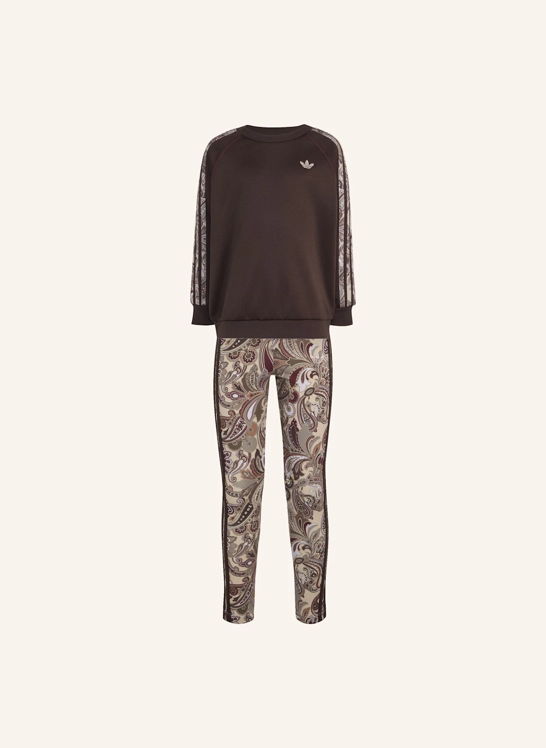 adidas Originals ADIDAS X LIBERTY LONDON OVERSIZED CREW UND LEGGINGS SET