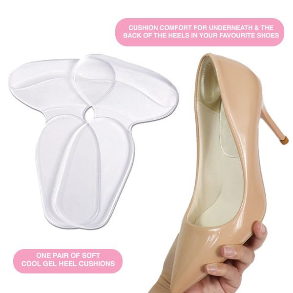 Perky Pear Heel Foot Cushions