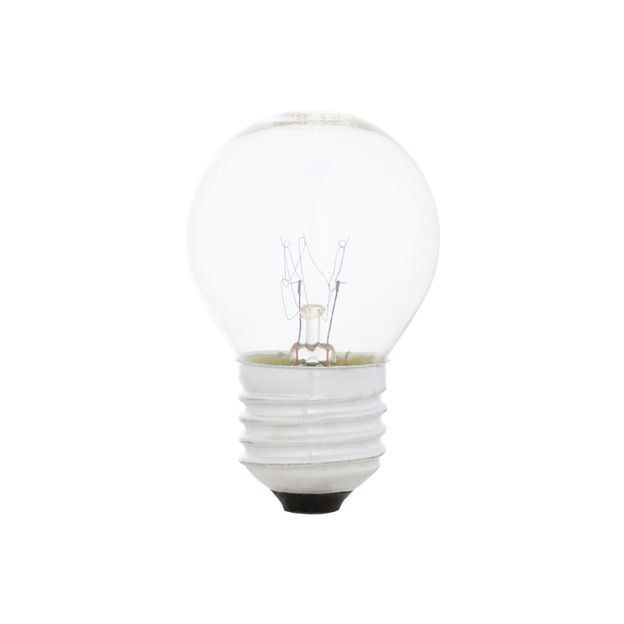 LÂMPADA INCANDESCENTE BOLINHA CLARA 15W E27 220V LUZ AMARELA TASCHIBRA