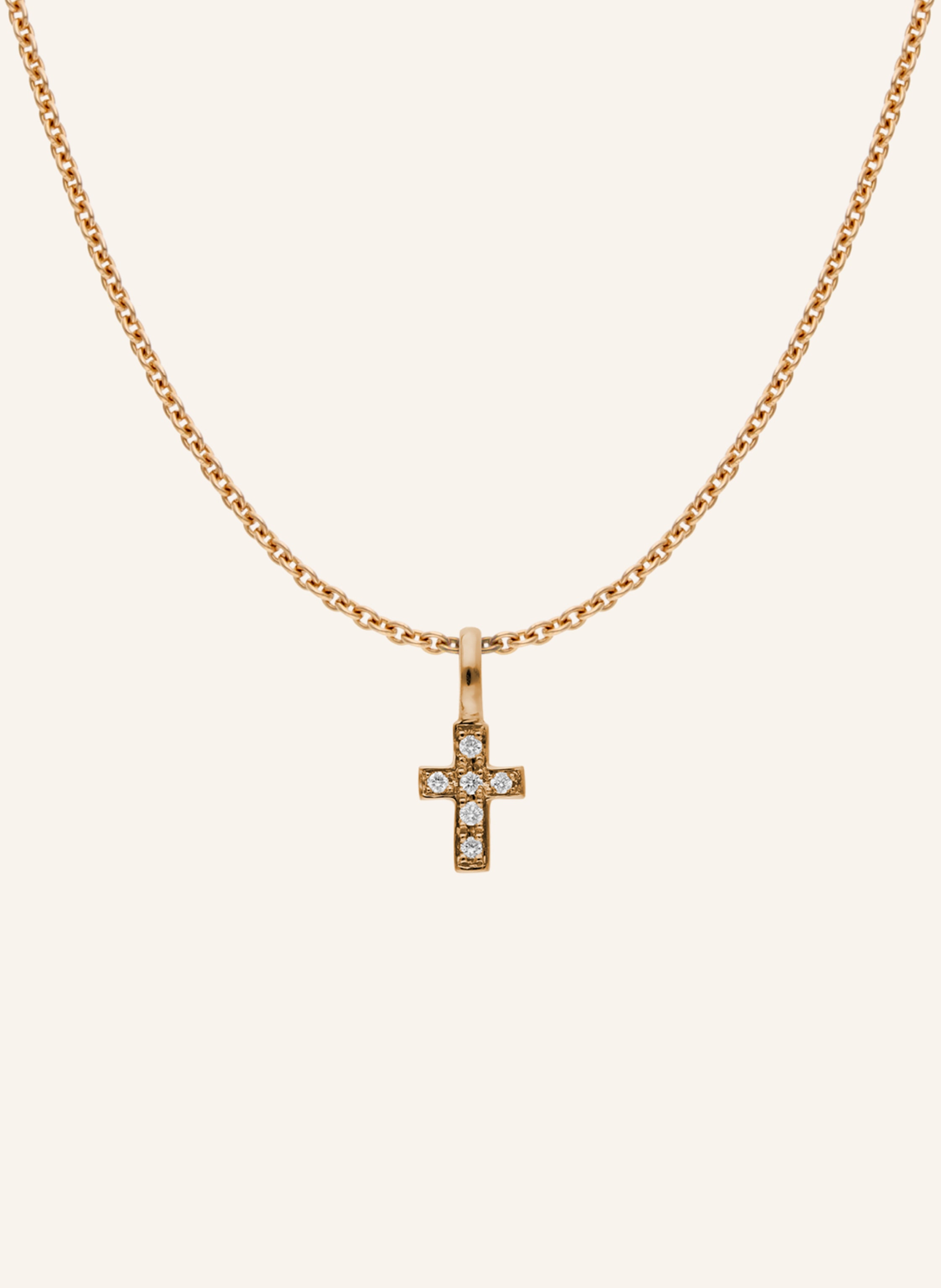 CADA Kette TINY TURIN CROSS