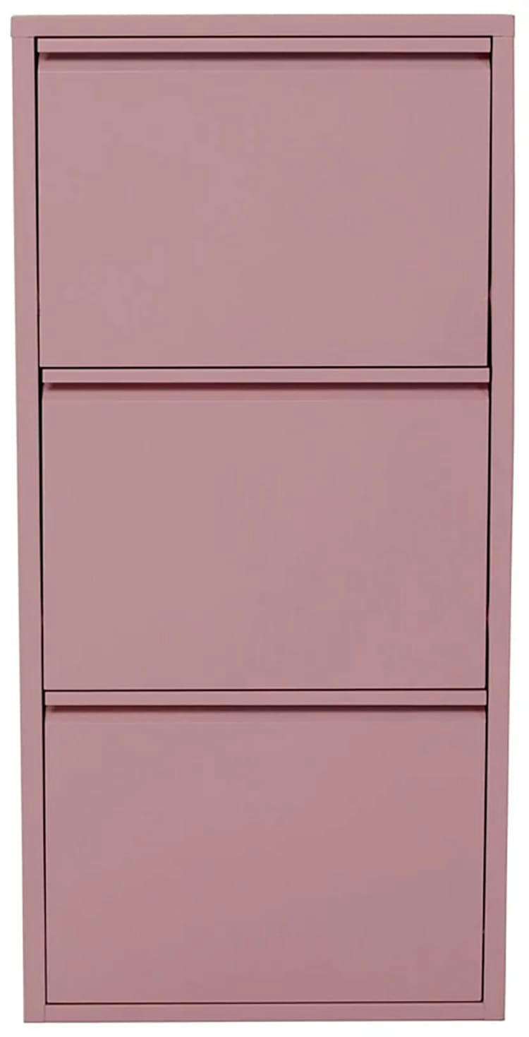 CARUSO - Casier à chaussures Caruso rose 3 tiroirs Kare Design