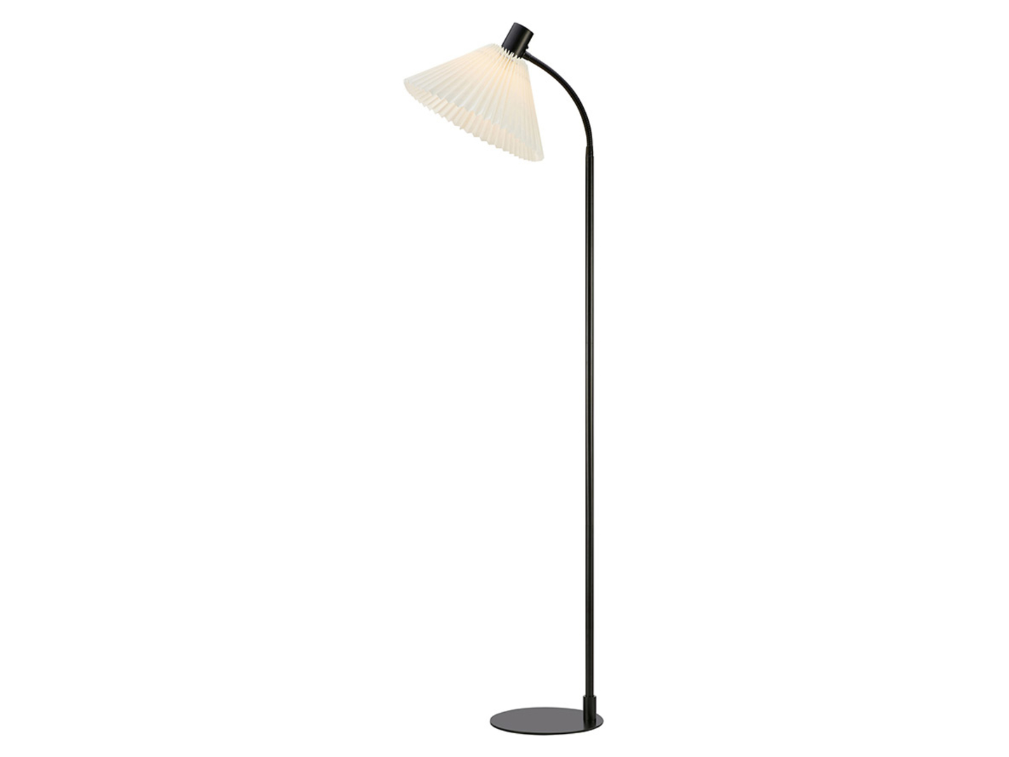 Lampa podłogowa Mira metalowa czarna