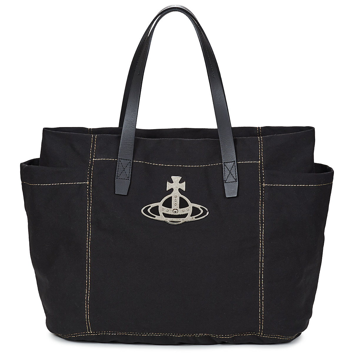 Vivienne Westwood - HENRY MEDIUM TOTE - Black