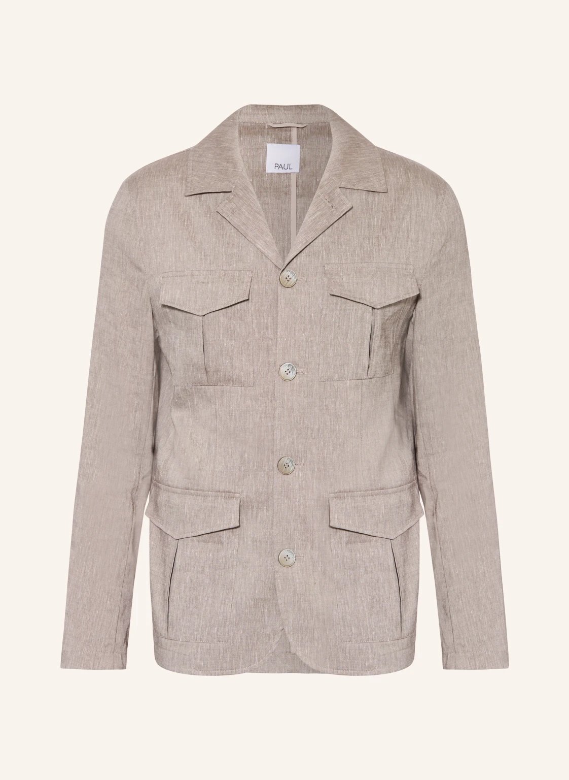 PAUL Overshirt mit Leinen