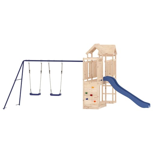 NNEVL Outdoor Playset Solid Wood Pine