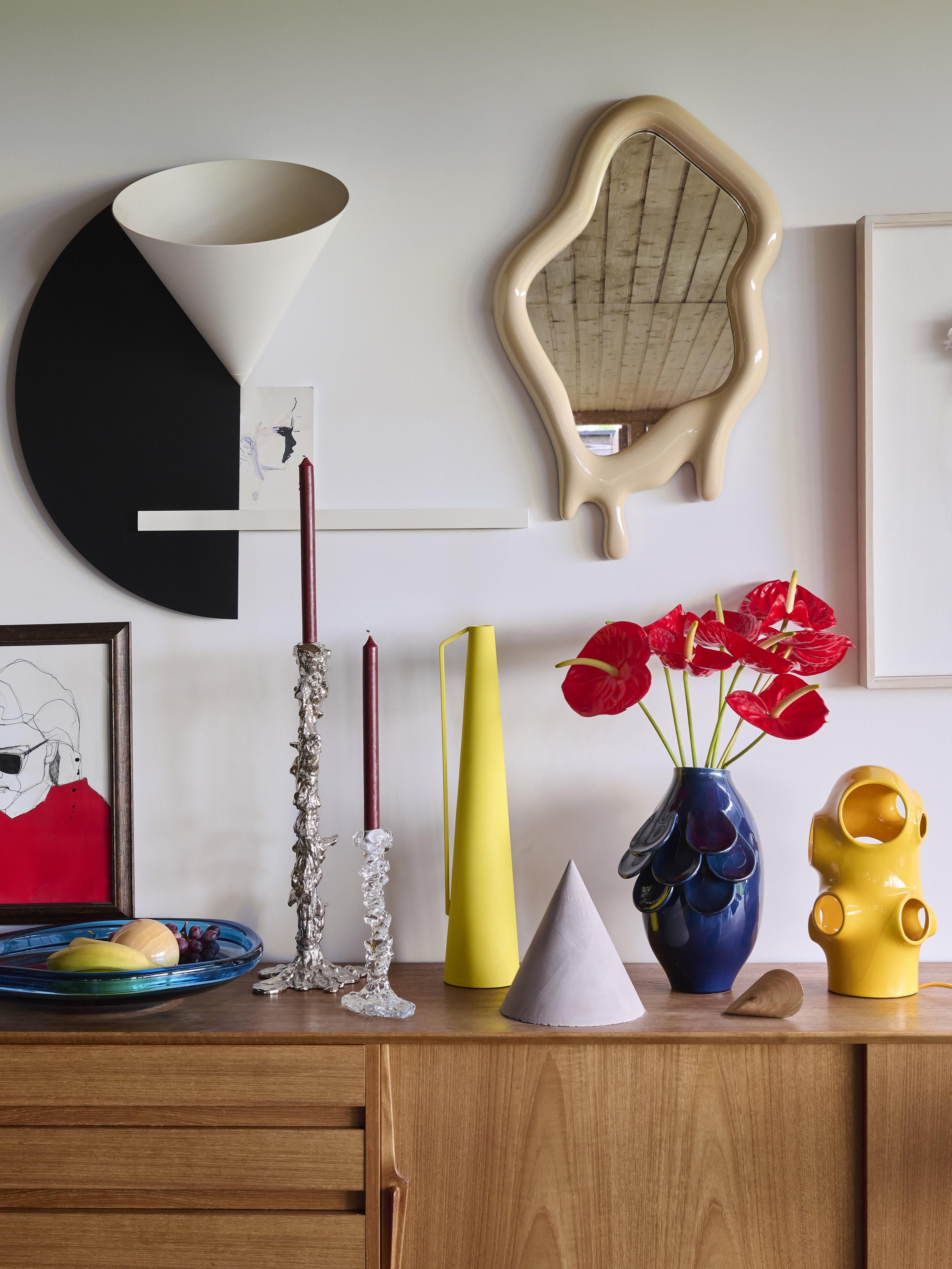 Kleine Tischlampe Bulle, handgefertigt