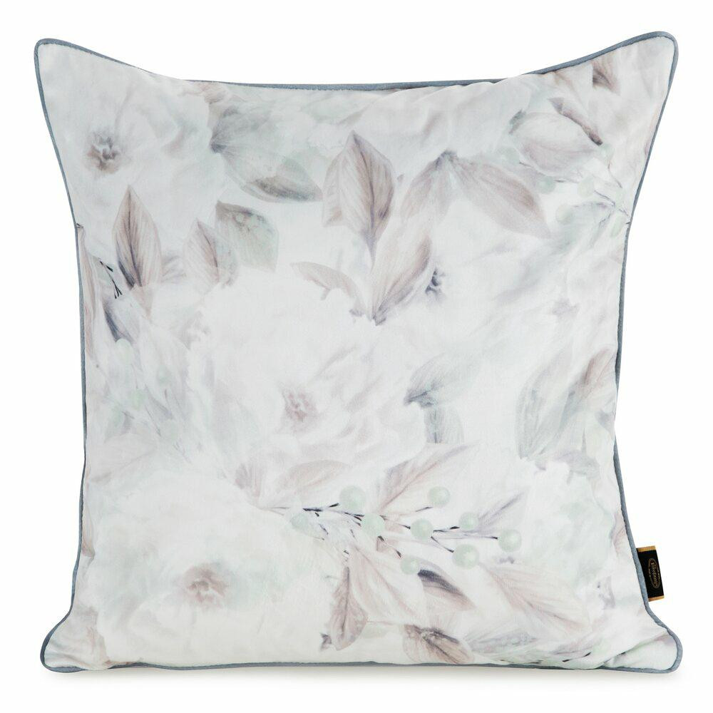 Poszewka Dekoracyjna Velvet 45x45 Pastelowe Kwiaty