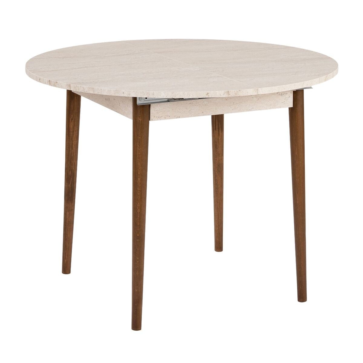 Calicosy - Ronde uitschuifbare eettafel KLARA - 100x100x75 cm