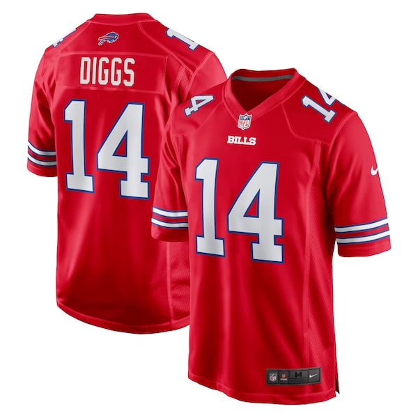 Stefon Diggs Buffalo Bills Nike Alternate Game Jersey - Red