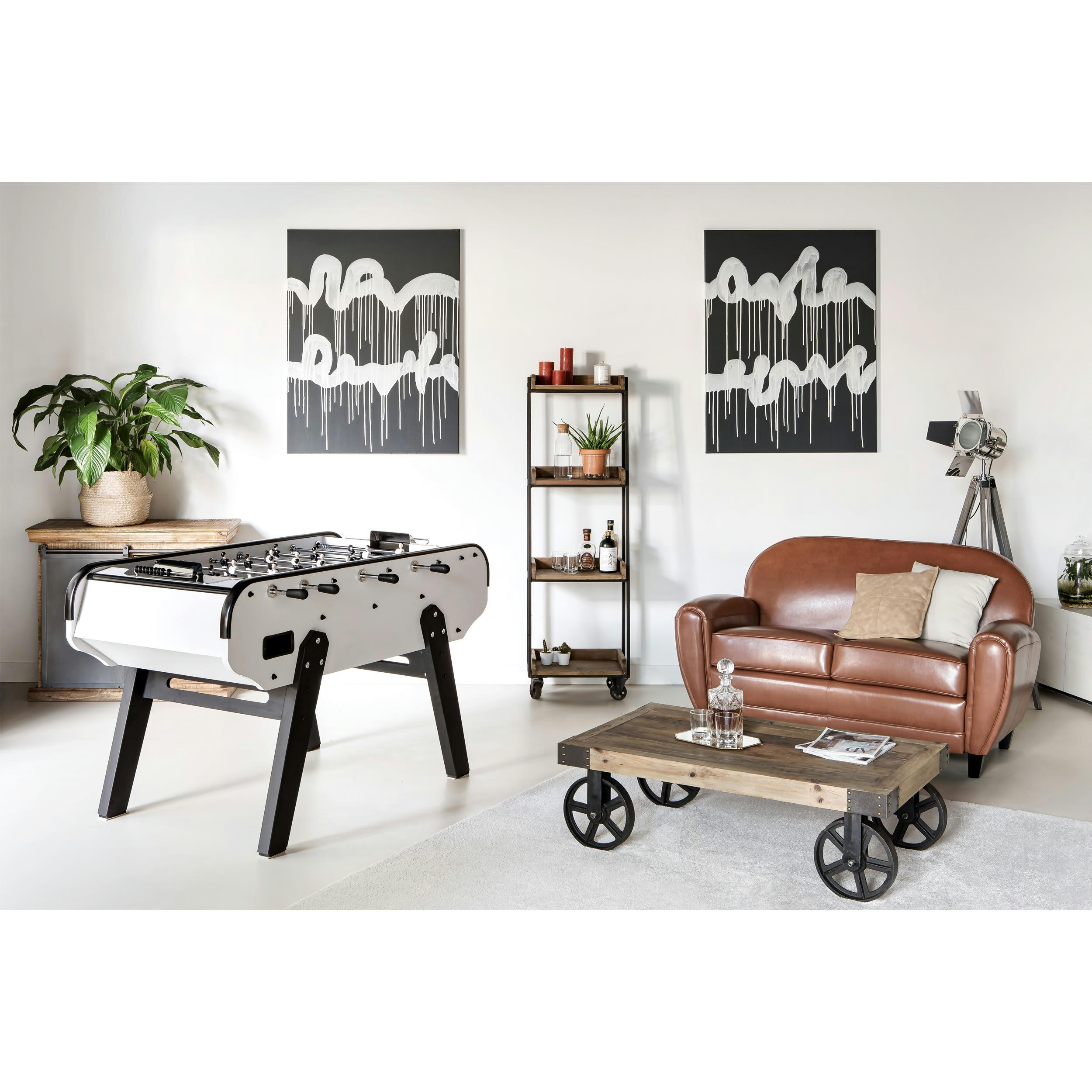 SCUDETTO - Baby foot blanc