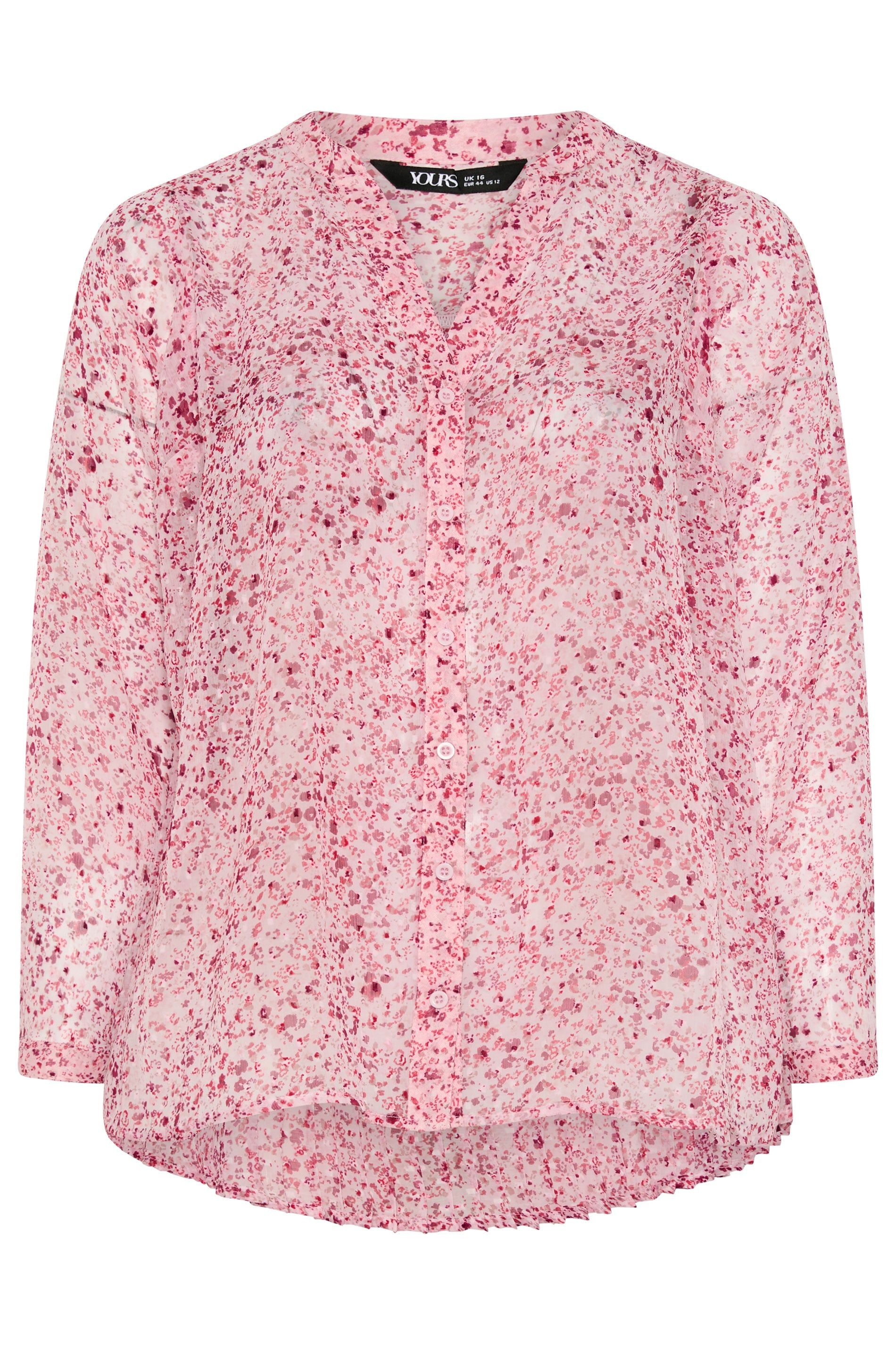 Yours Pleated Back Blouse