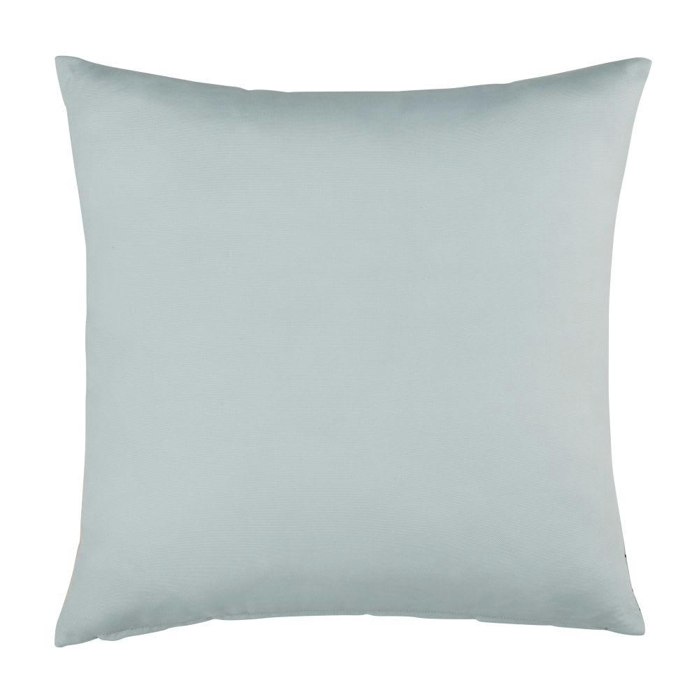 VITORIA - Coussin motif imprimé floral multicolore 45x45