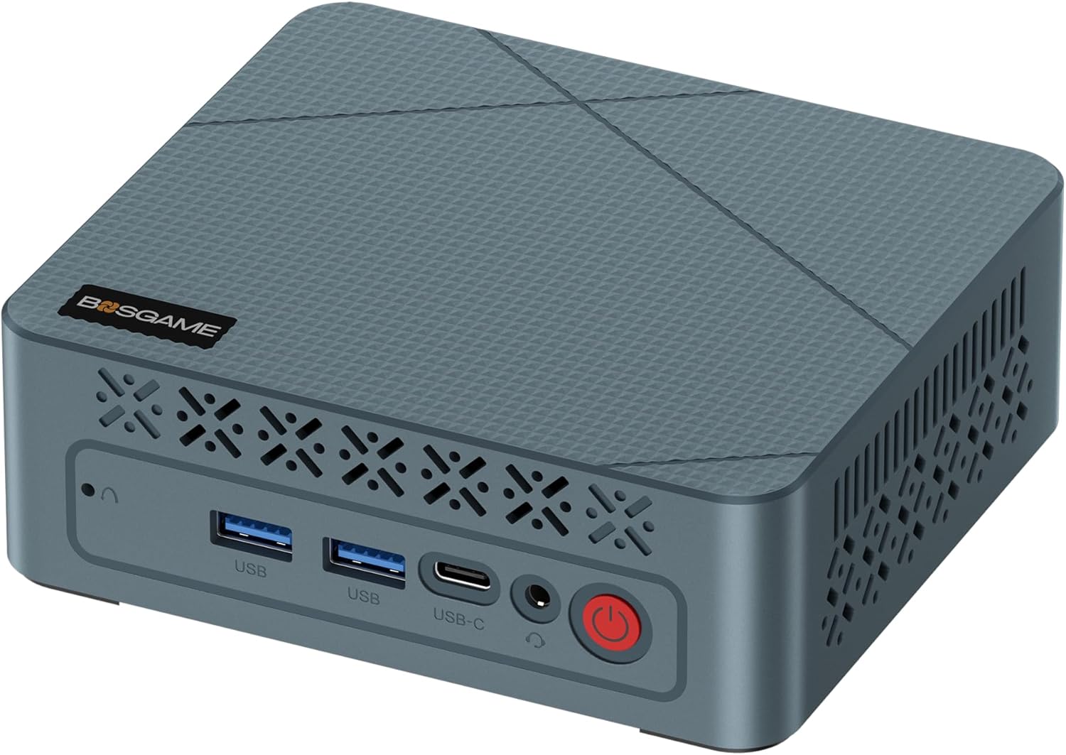BOSGAME E2 Mini PC Ryzen 5 3550H(Max 3.7GHz) DDR4 Mini Computers  16GB RAM 512GB NVMe SSD  Dual HDMI  4 USB Ports  1 RJ45 Ethernet Ports  Wi-Fi 5  BT5.0