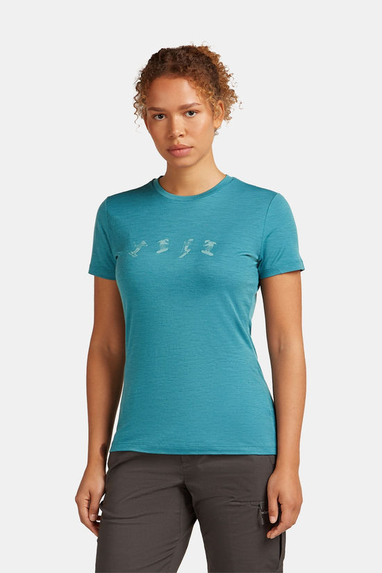 icebreaker Merino 150 Tech Lite Tee Snow Dames