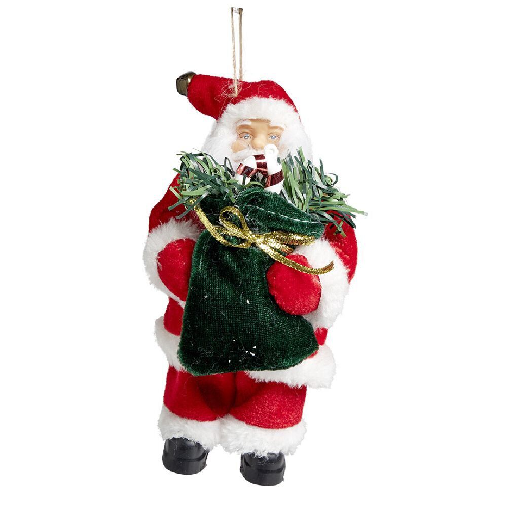 Figurine Père No&euml;l avec cadeau H18cm