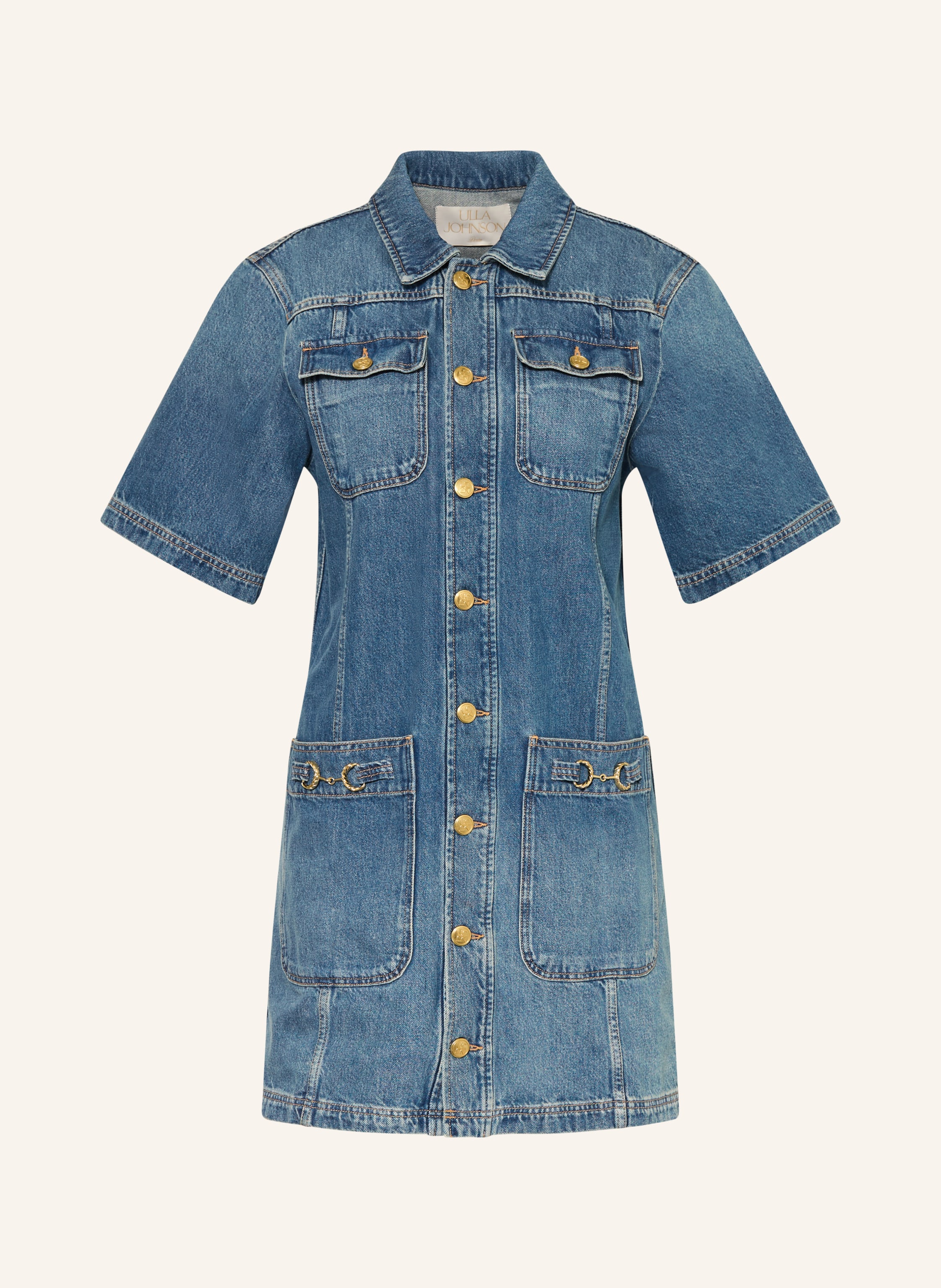ULLA JOHNSON Jeanskleid