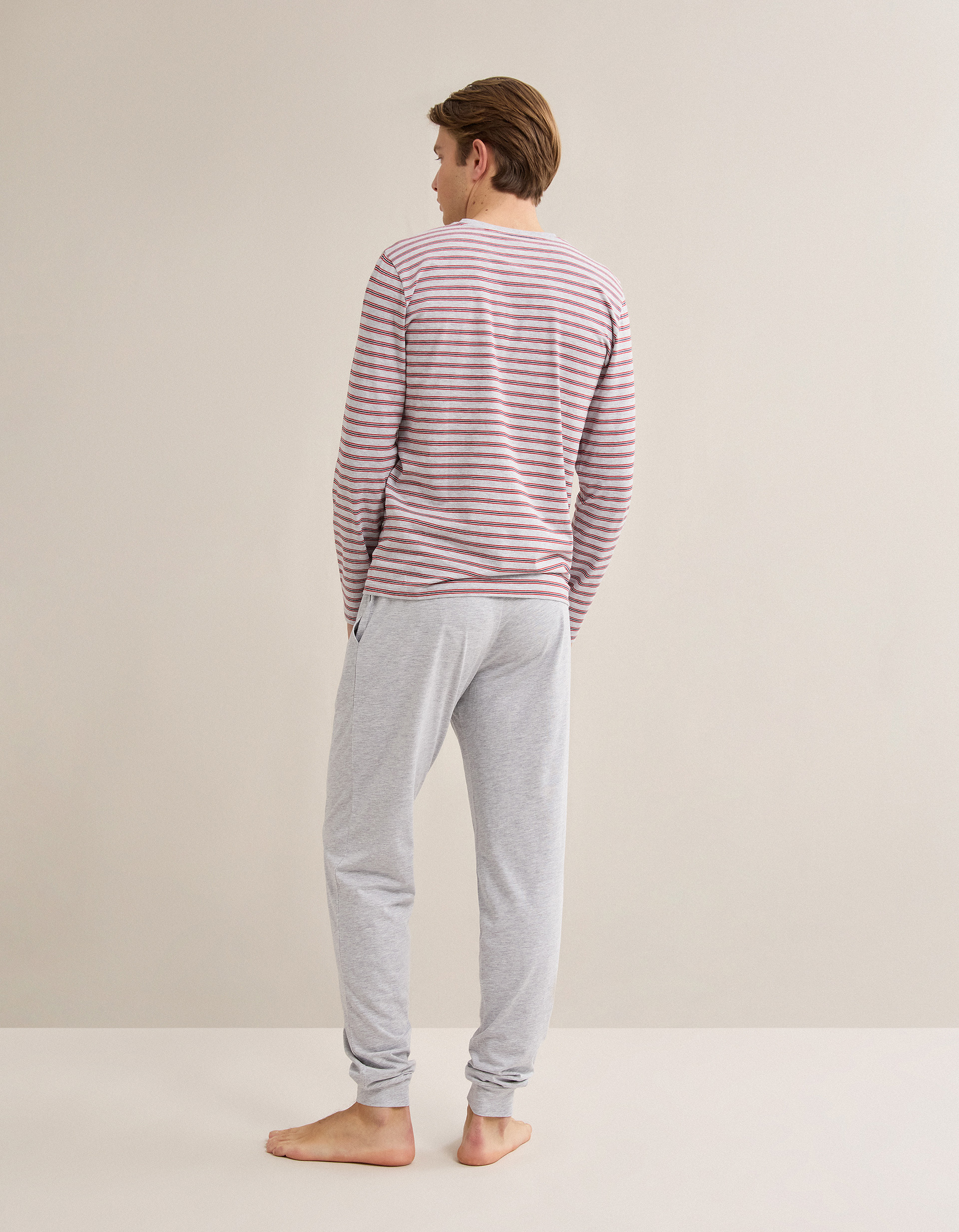 Pijama, Homem, Cinzento Claro
