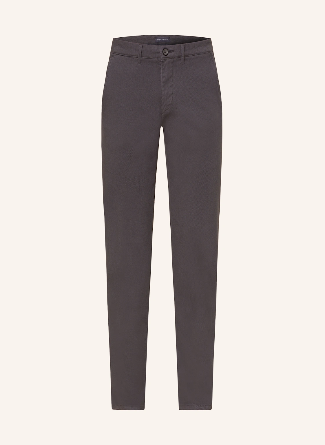 STROKESMAN'S Piqué-Chino Slim Fit
