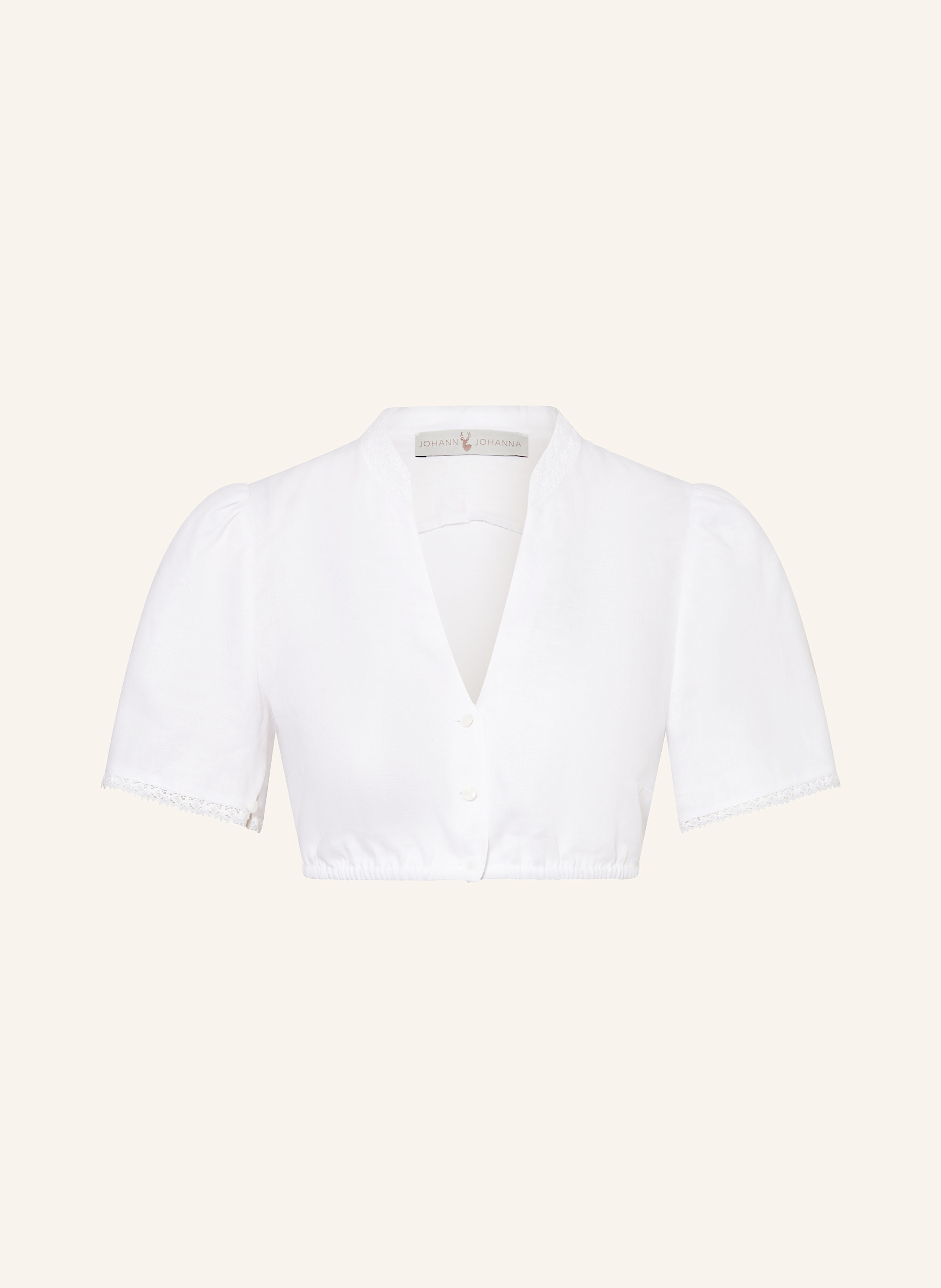 Johann & Johanna Dirndlbluse aus Leinen