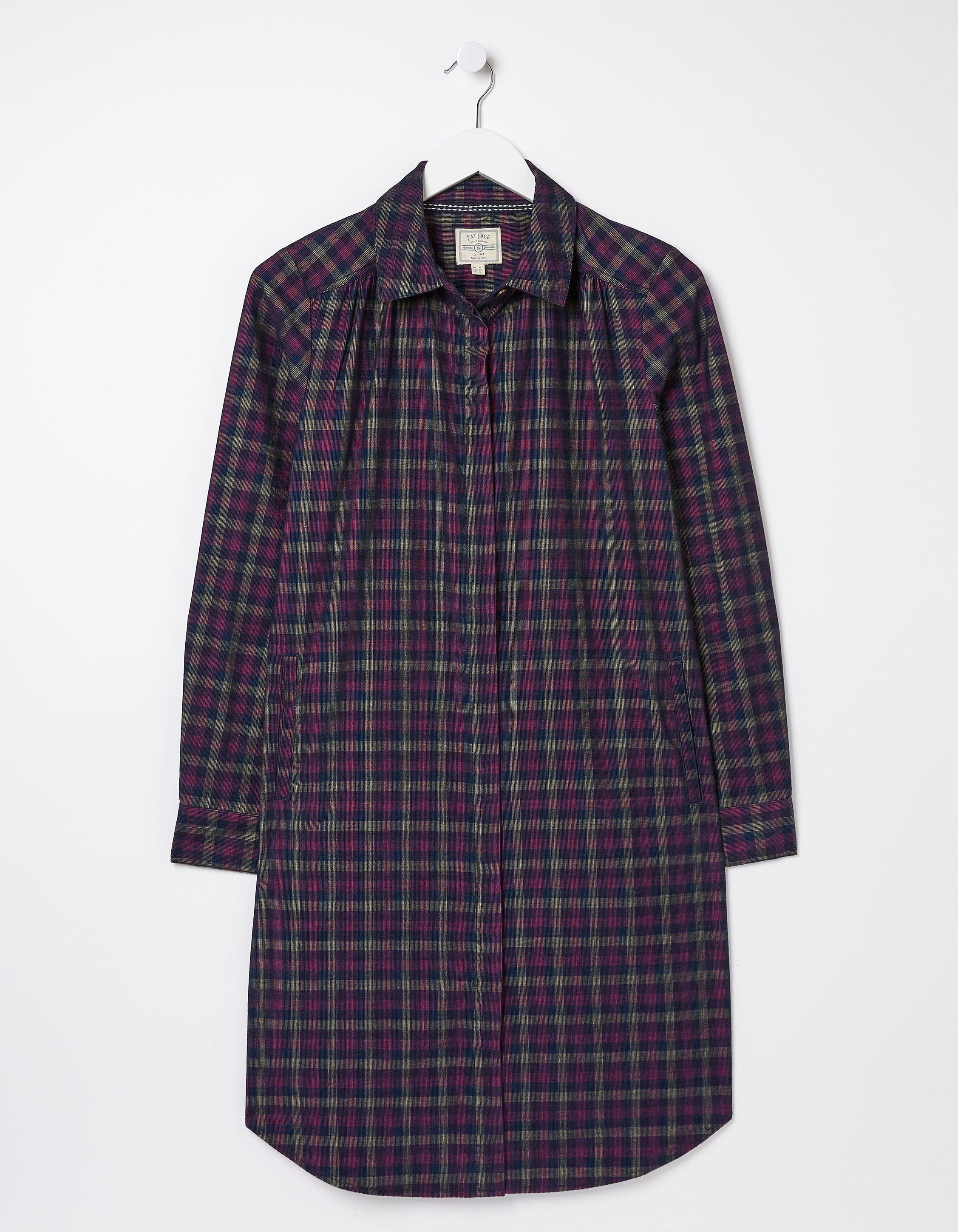 Chester Cord Check Dress