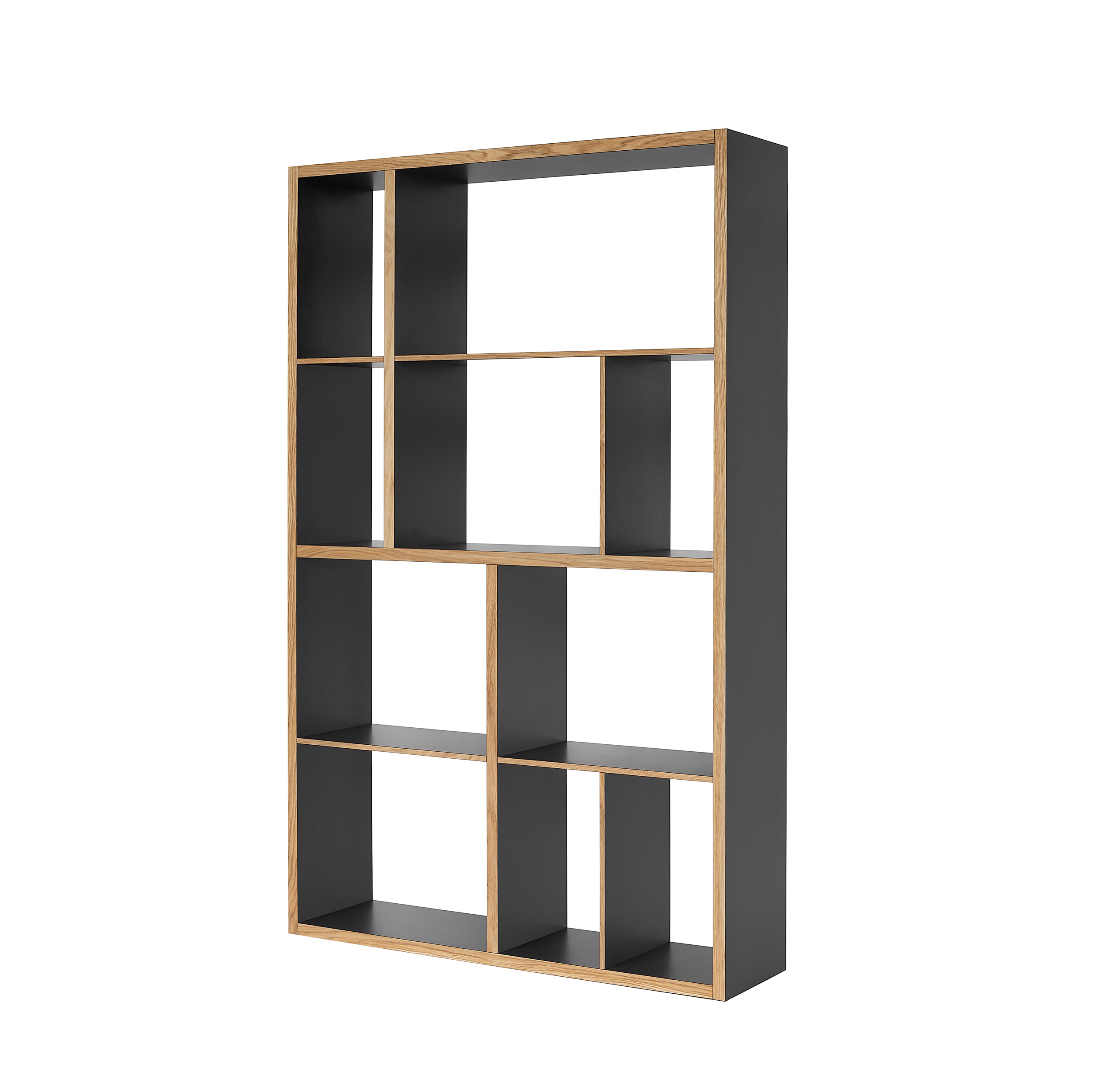 MINT Furniture KAST M, 112 x 30 x 179 cm, eiken, antraciet