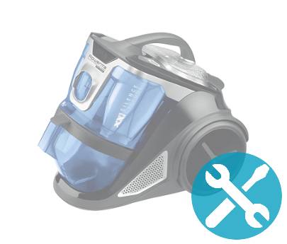 Forfait de réparation aspirateur avec et sans sac Rowenta