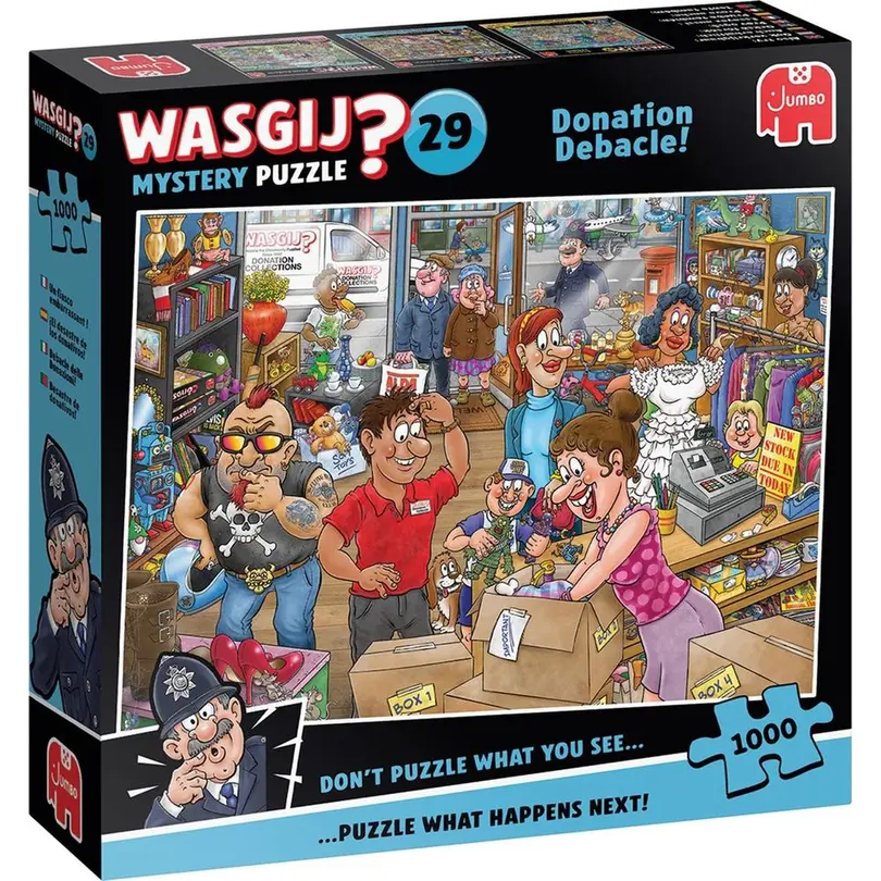 Puzzle 1000er-Set Wasgij Mystery 29