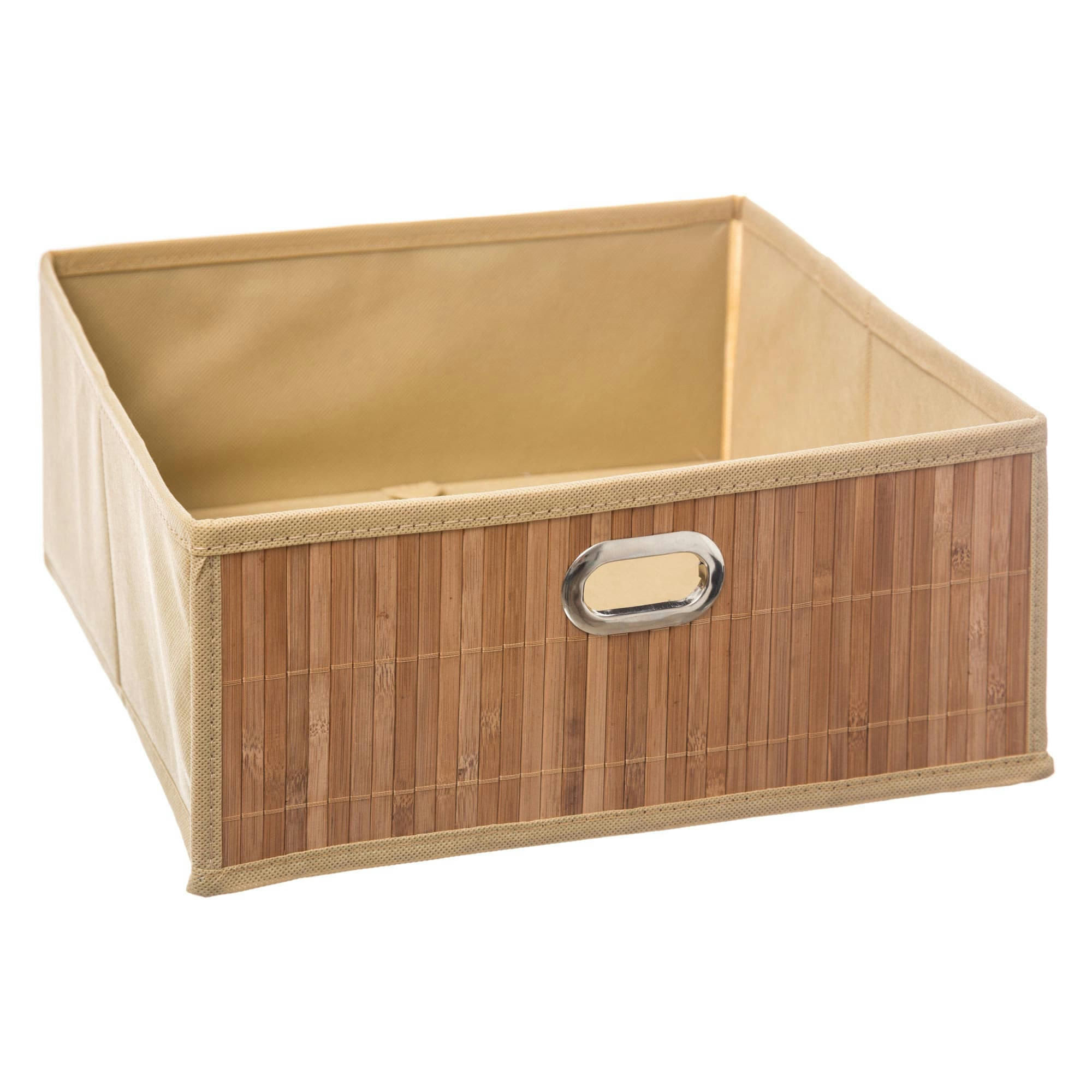 - Boîte de rangement bambou - 31x31x15cm