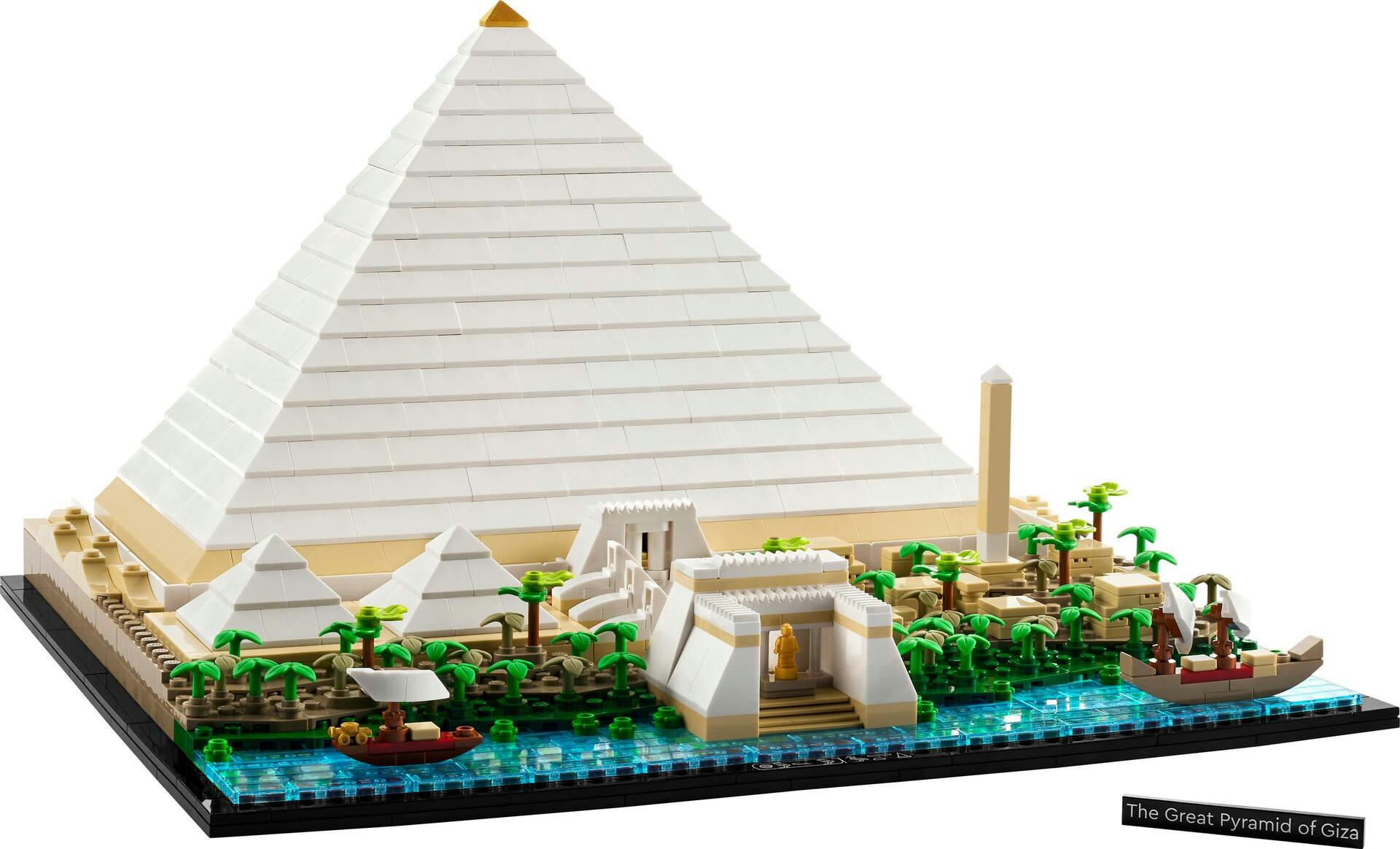 LEGO® Architecture Great Pyramid of Giza - 21058, Ages 4+