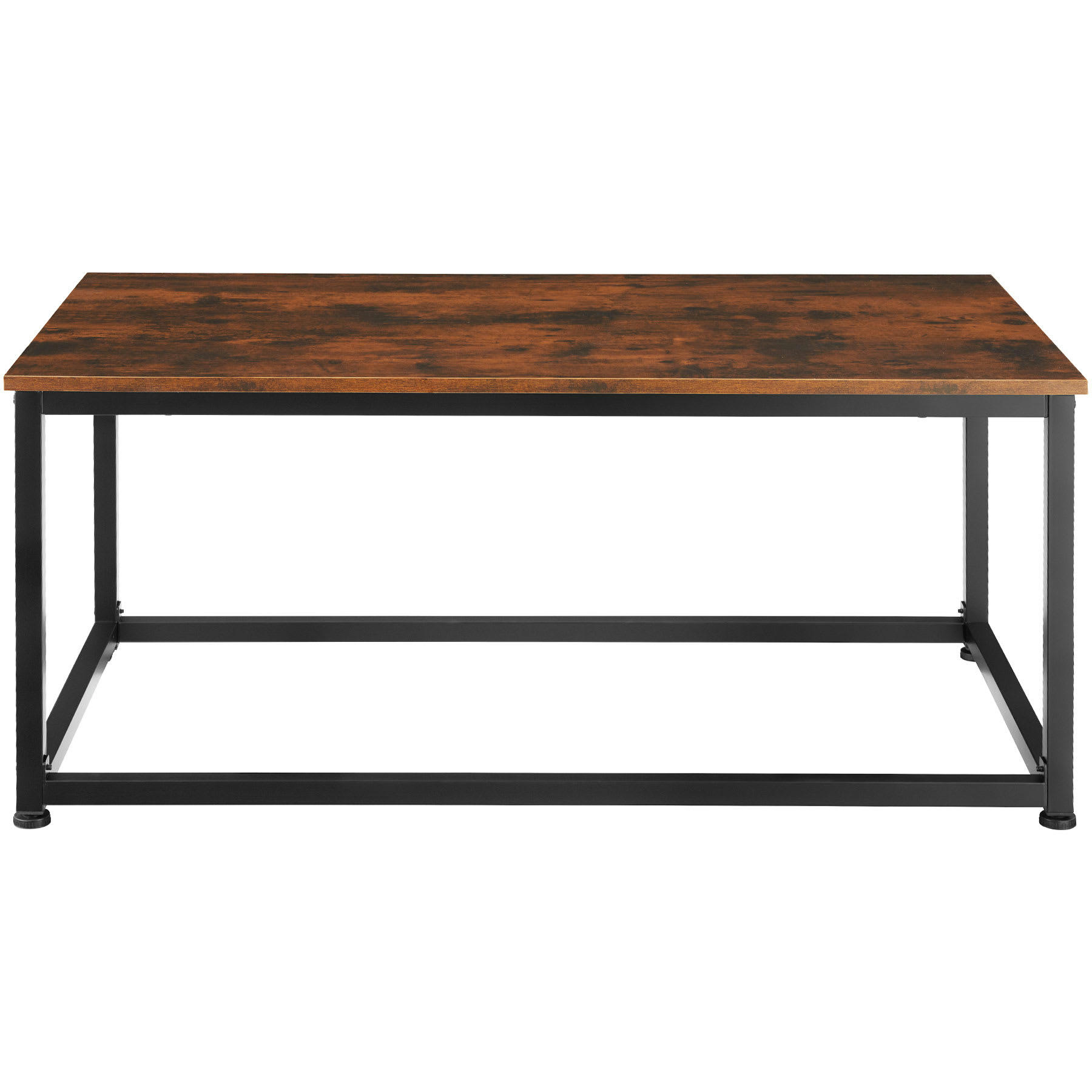 - Table d’appoint lynch 100x55x45.5cm bois foncé industriel